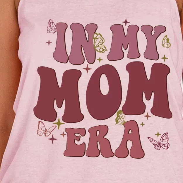 In My Mom Era Women's Knotted Racerback Tank