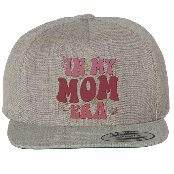 In My Mom Era Wool Snapback Cap