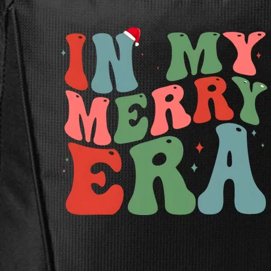 In My Merry Era Retro Christmas City Backpack