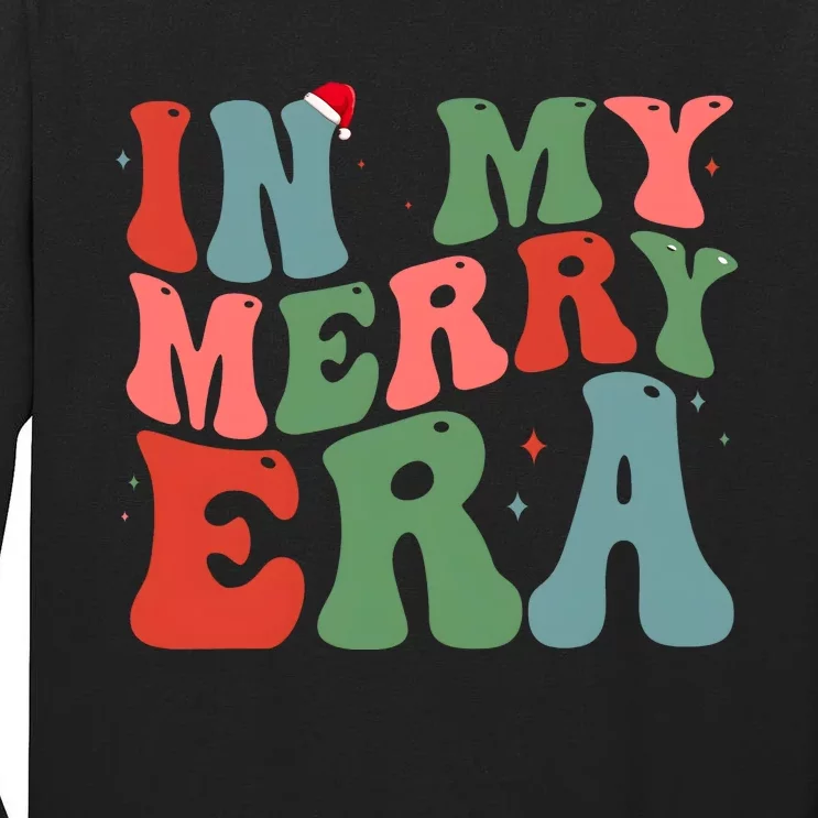 In My Merry Era Retro Christmas Tall Long Sleeve T-Shirt