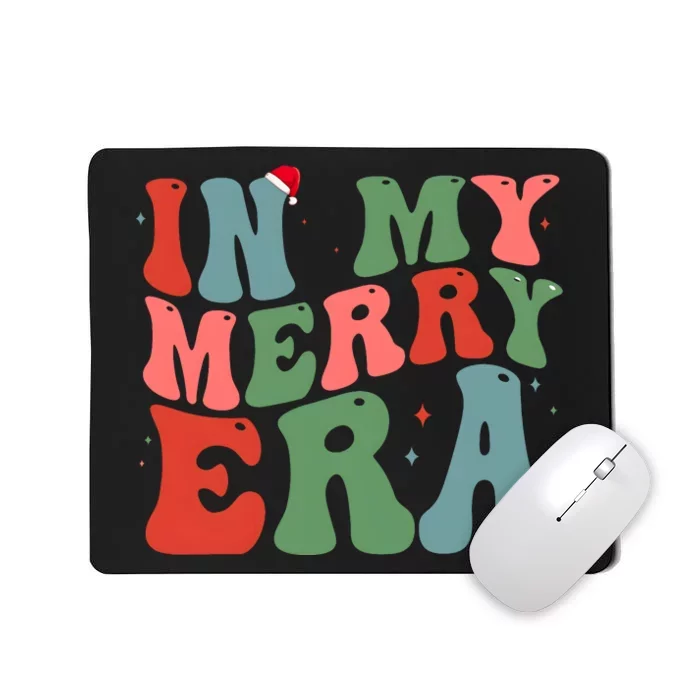 In My Merry Era Retro Christmas Mousepad