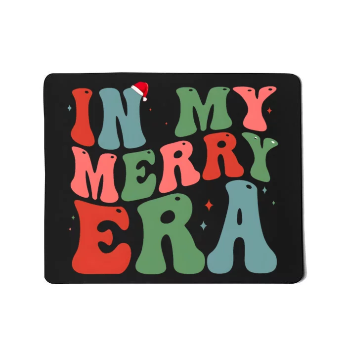 In My Merry Era Retro Christmas Mousepad