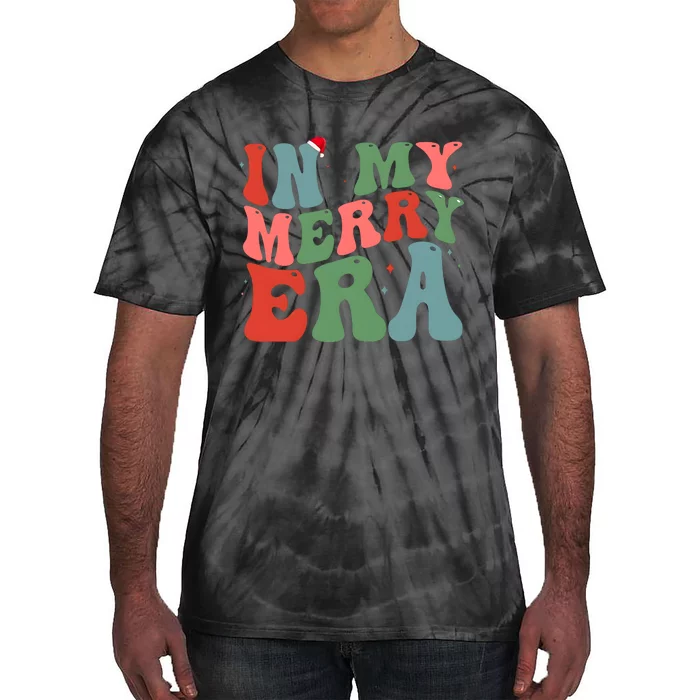 In My Merry Era Retro Christmas Tie-Dye T-Shirt