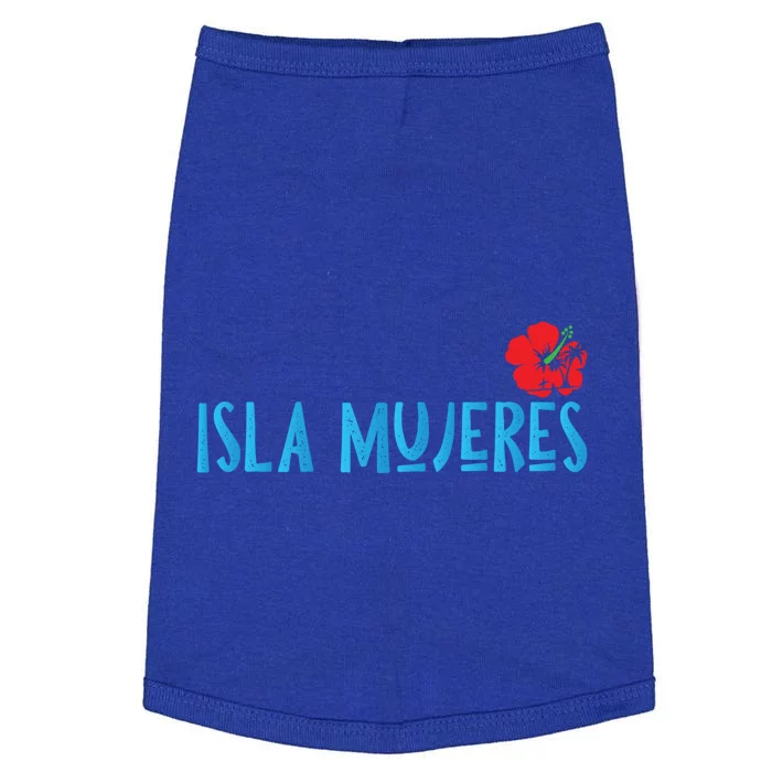 Isla Mujeres Mexico Vacation Souvenirs Matching Family Trip Funny Gift Doggie Tank