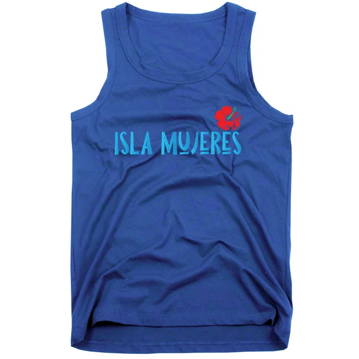 Isla Mujeres Mexico Vacation Souvenirs Matching Family Trip Funny Gift Tank Top