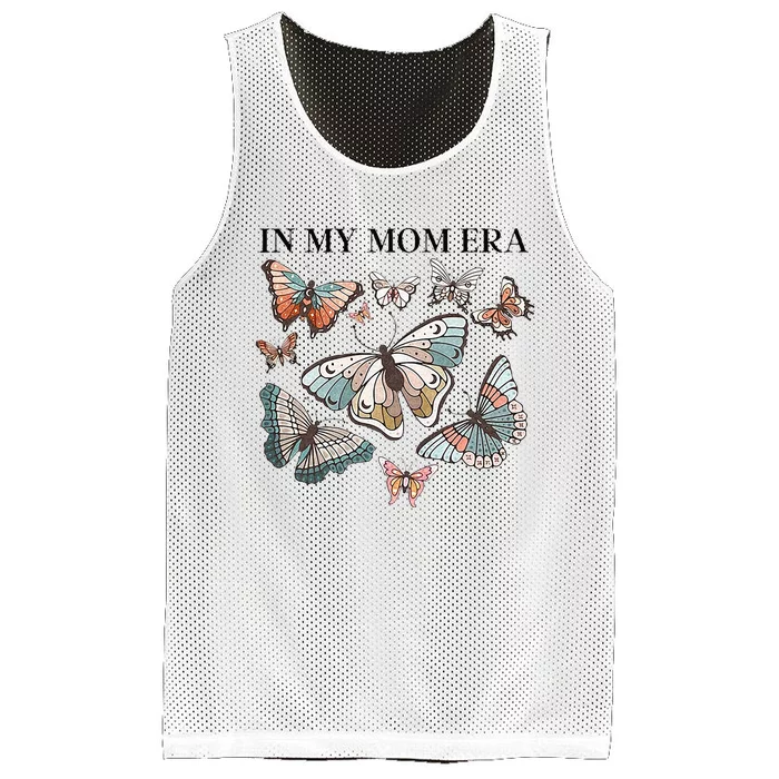 In My Mom Era Butterfly Mesh Reversible Basketball Jersey Tank