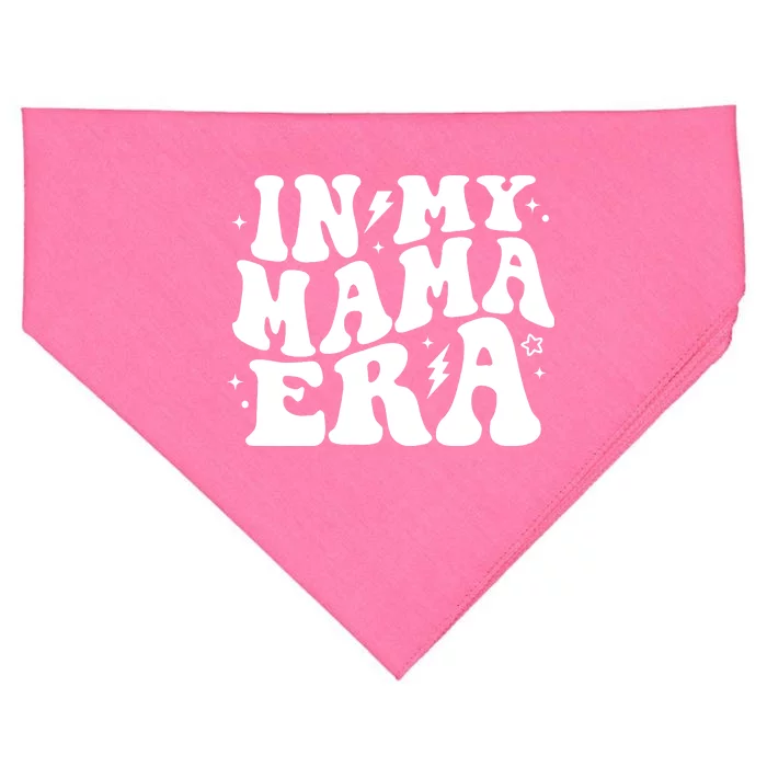 In My Mama Era Cute Mothers Day USA-Made Doggie Bandana