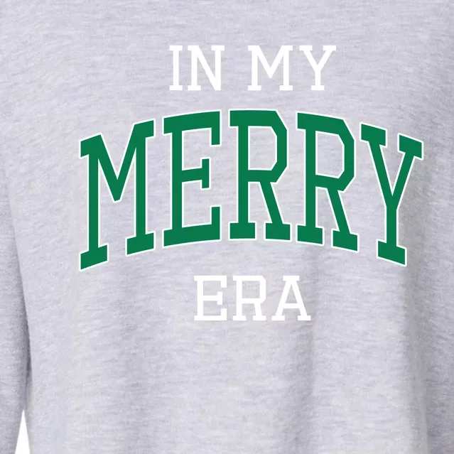 In My Merry Era Cropped Pullover Crew