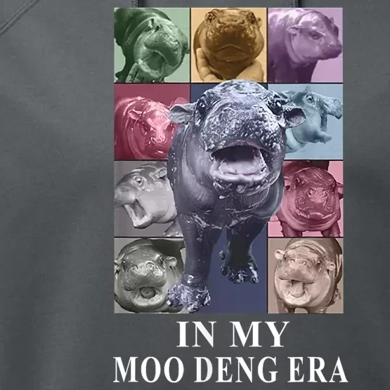 In My Moo Deng Hippo Pygmy Hippopotamus Performance Fleece Hoodie