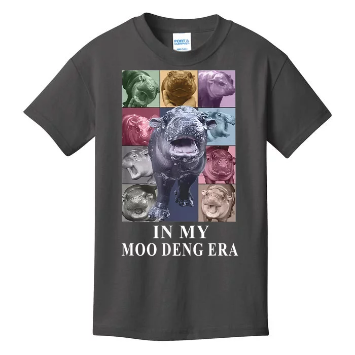 In My Moo Deng Hippo Pygmy Hippopotamus Kids T-Shirt