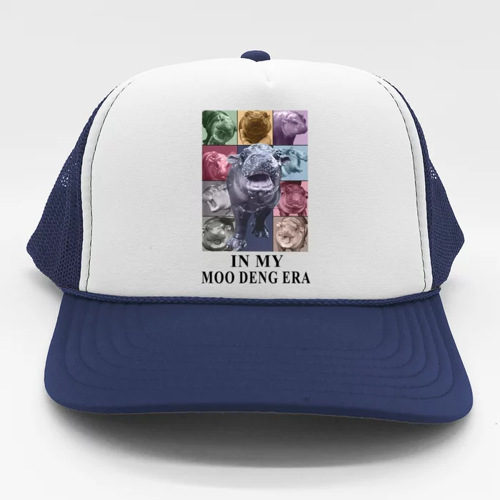 In My Moo Deng Hippo Pygmy Hippopotamus Trucker Hat