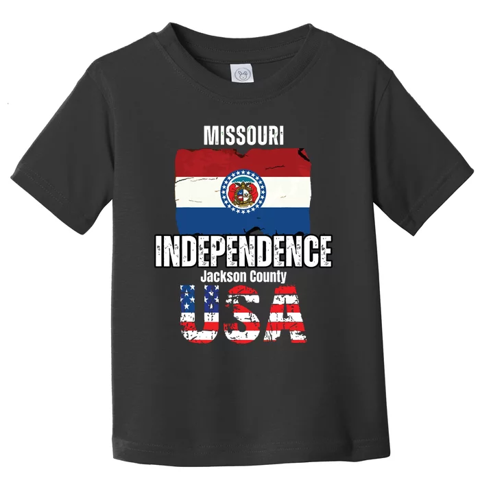 Independence Missouri Mo Jackson County Souvenir Toddler T-Shirt