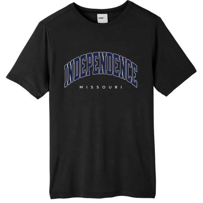 Independence Missouri Mo Varsity Style ChromaSoft Performance T-Shirt