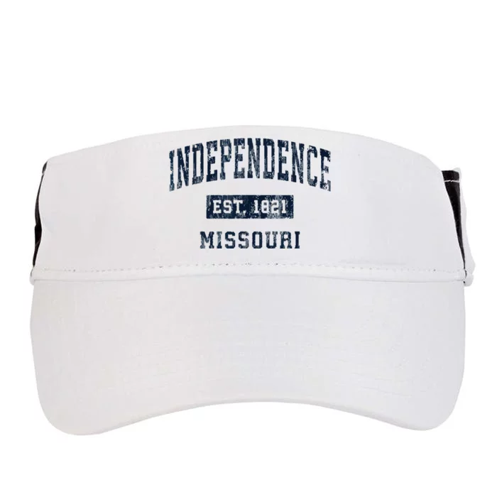 Independence Missouri Mo Vintage Sports Design Adult Drive Performance Visor