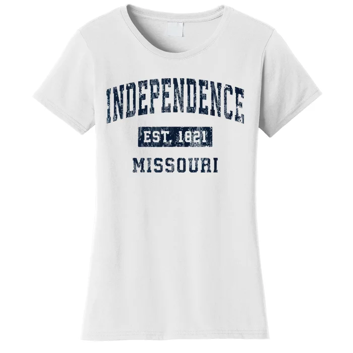 Independence Missouri Mo Vintage Sports Design Women's T-Shirt