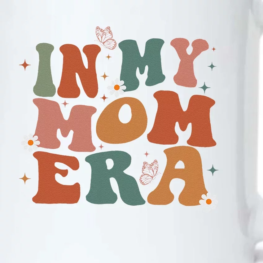 In My Mom Era Groovy New Mom Funny Mom Era Mothers Day Black Color Changing Mug