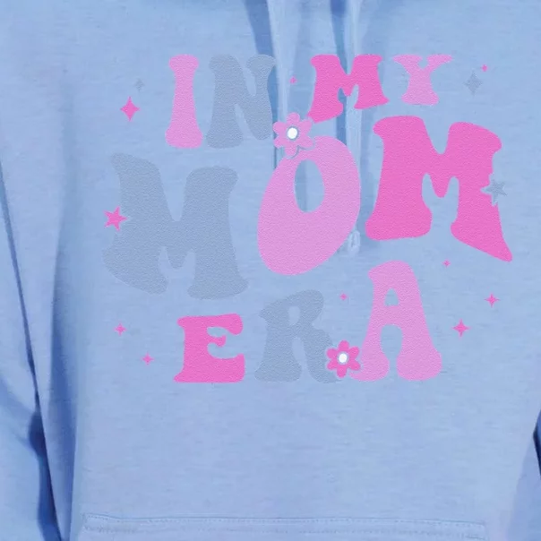 In My Mom Era Lover Groovy Retro Mom MotherS Day Birthday Unisex Surf Hoodie