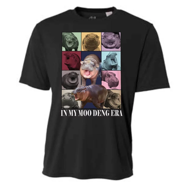 In My Moo Deng Era  Moo Deng Lover Gift Cooling Performance Crew T-Shirt