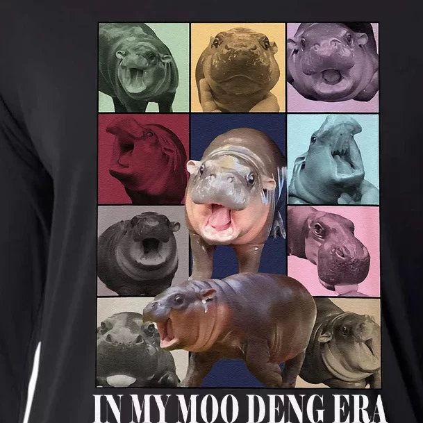 In My Moo Deng Era  Moo Deng Lover Gift Cooling Performance Long Sleeve Crew