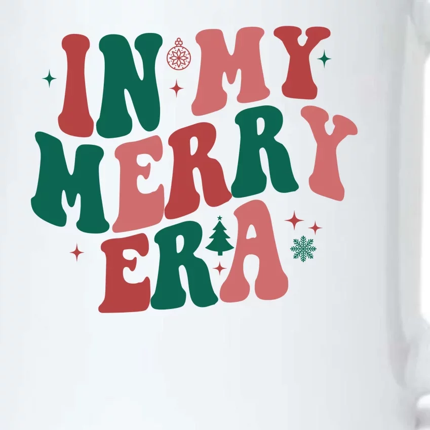 In My Merry Era Christmas Holiday Black Color Changing Mug