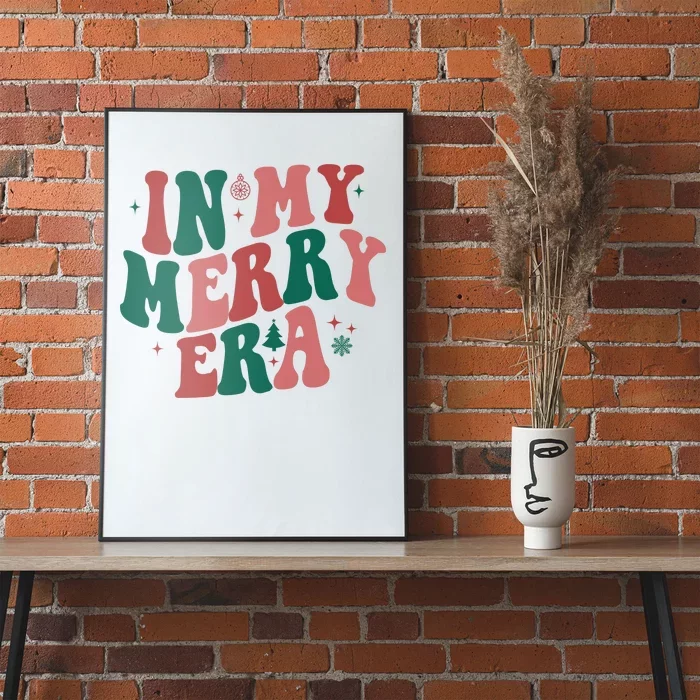 In My Merry Era Christmas Holiday Poster