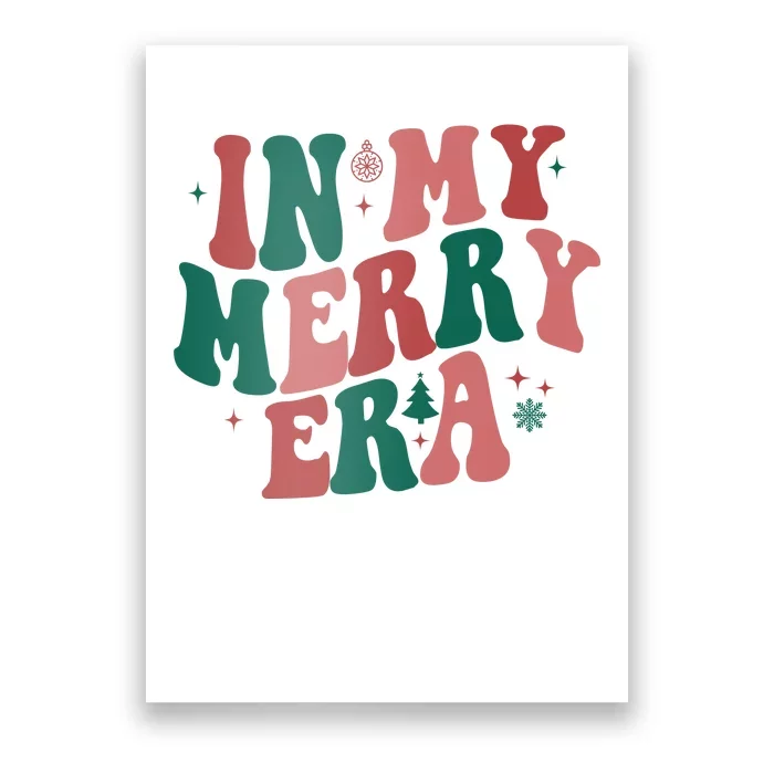 In My Merry Era Christmas Holiday Poster