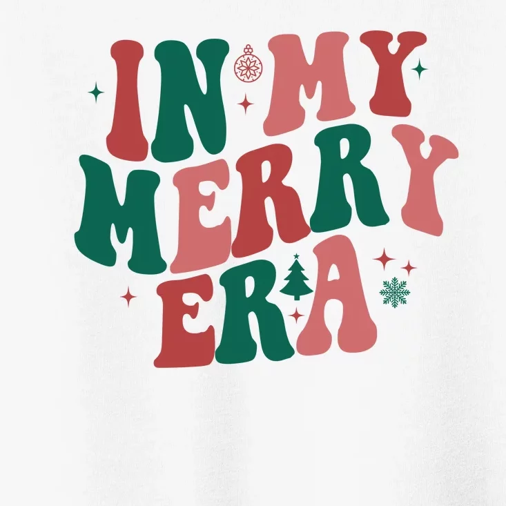 In My Merry Era Christmas Holiday Toddler T-Shirt