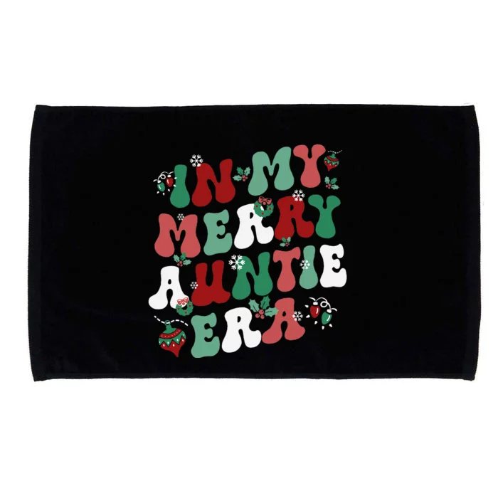 In My Merry Auntie Era Christmas Decor Pjm Pajama Stunning Microfiber Hand Towel