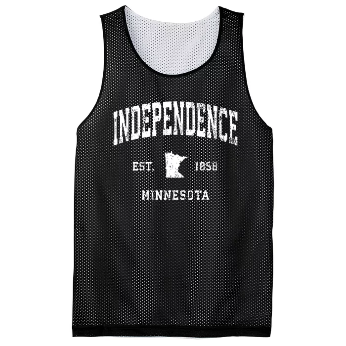 Independence Minnesota Mn Vintage Athletic Sports Design Mesh Reversible Basketball Jersey Tank