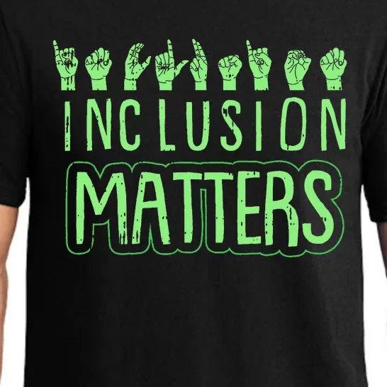 Inclusion Matters Mental Health Awareness Warrior Counselor Pajama Set