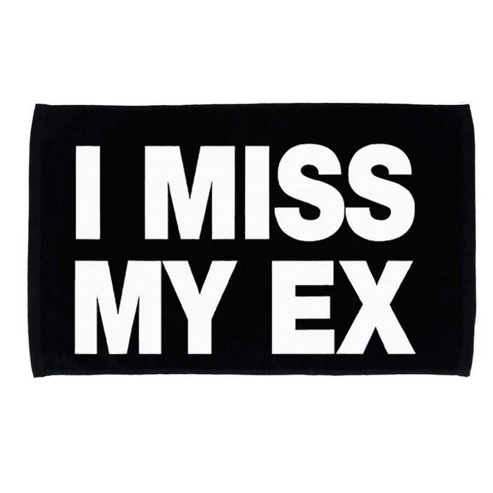 I Miss My Ex Microfiber Hand Towel