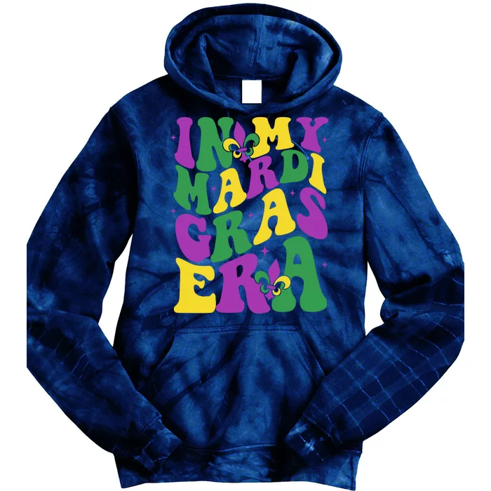 In My Mardi Gras Era Celebration Tie Dye Hoodie