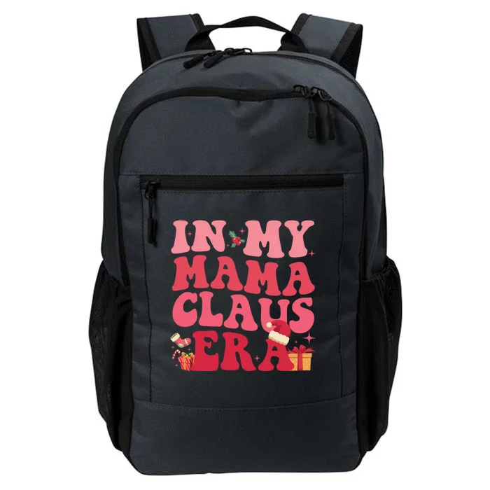 In My Mama Claus Era Gift Daily Commute Backpack