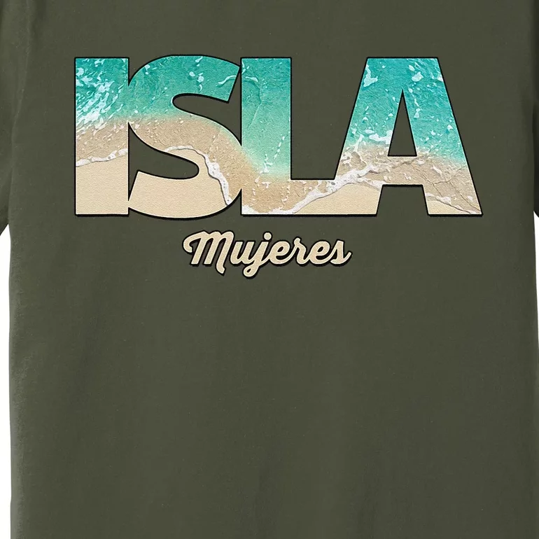 Isla Mujeres Mexico Beach Vibes Beaches Premium T-Shirt