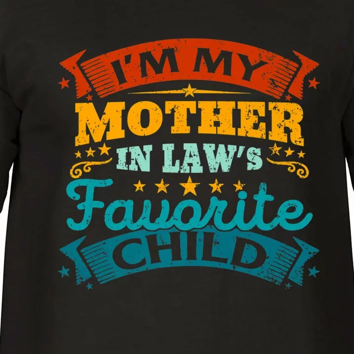 I'm My Mother In Laws Favorite Child Funny Parent Men Comfort Colors T-Shirt