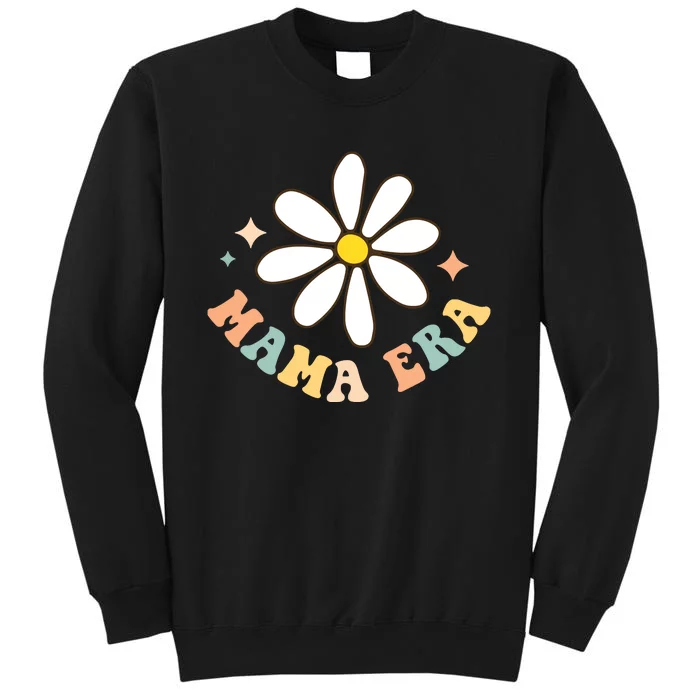 In My Mama Era Lover Groovy Retro Mom Mothers Day Sweatshirt