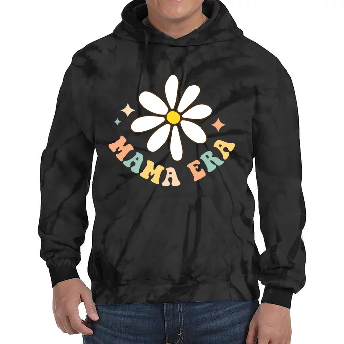 In My Mama Era Lover Groovy Retro Mom Mothers Day Tie Dye Hoodie