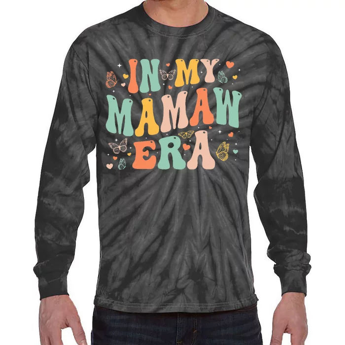 In My Mamaw Era Mothers Day Gifts Tie-Dye Long Sleeve Shirt