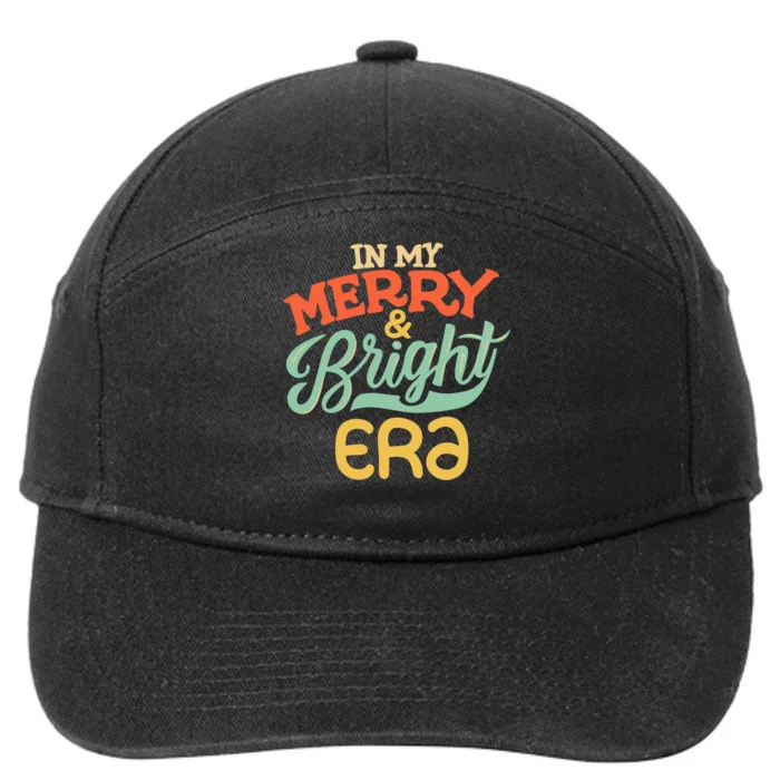 In My Merry And Bright Era Vintage 7-Panel Snapback Hat