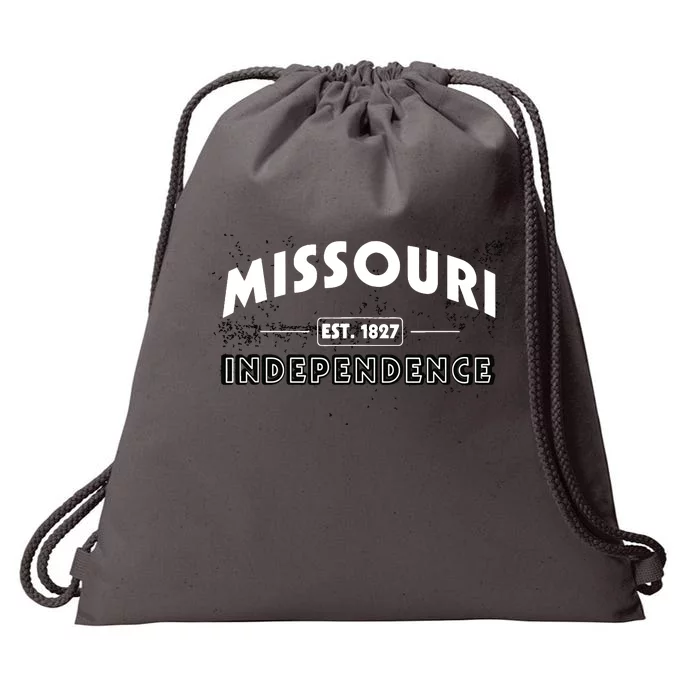 Independence Mo Missouri Pride Hometown Tourist Holidays Drawstring Bag