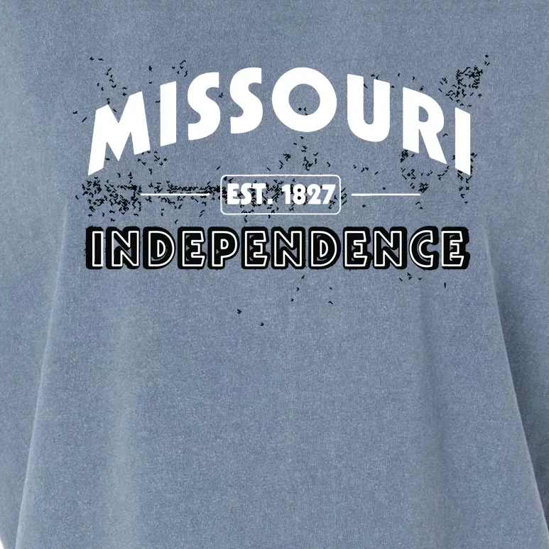 Independence Mo Missouri Pride Hometown Tourist Holidays Garment-Dyed Women's Muscle Tee