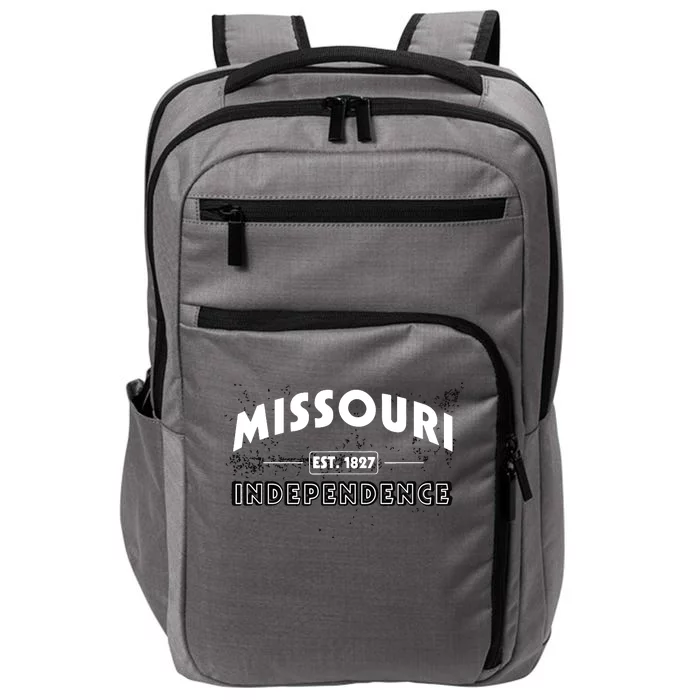 Independence Mo Missouri Pride Hometown Tourist Holidays Impact Tech Backpack