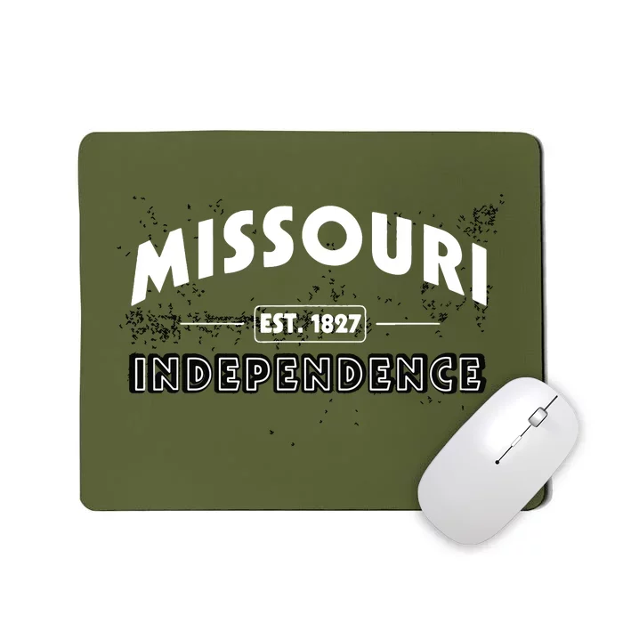 Independence Mo Missouri Pride Hometown Tourist Holidays Mousepad