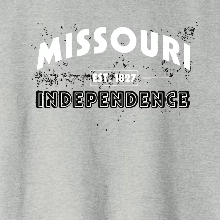 Independence Mo Missouri Pride Hometown Tourist Holidays Women's Crop Top Tee