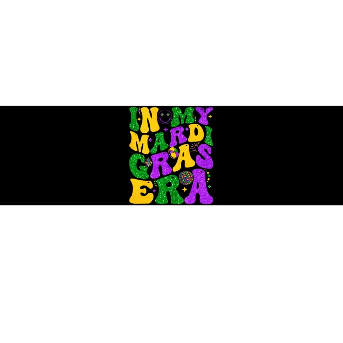 In My Mardi Gras Era Festival Retro Carnival Holiday Bumper Sticker