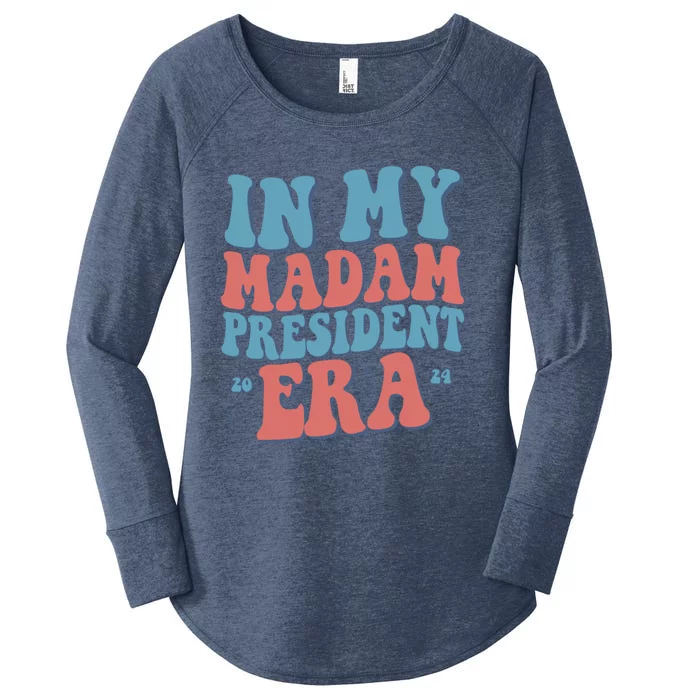 In My Madam President Era Kamala Harris 2024 Gift Women's Perfect Tri Tunic Long Sleeve Shirt