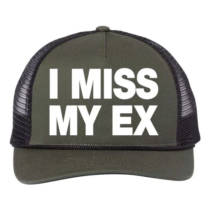 I Miss My Ex Retro Rope Trucker Hat Cap