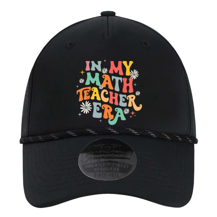 In My Math Teacher Era Retro Back To School Groovy Teacher Performance The Dyno Cap