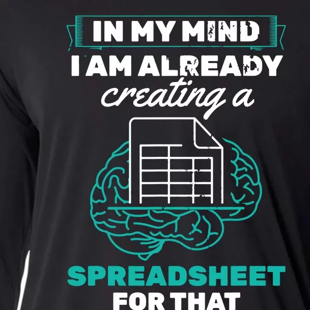 In My Mind Creating Spreadsheet Accountant Spreadsheet Cooling Performance Long Sleeve Crew