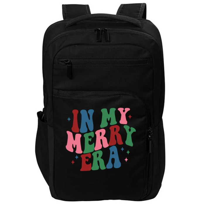 In My Merry Era Christmas Holiday Impact Tech Backpack